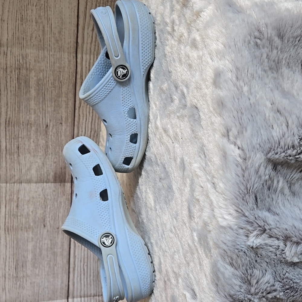CROCS Blue Water Shoes, Kids 13, Decent Condition - Picture 9 of 9